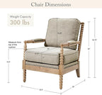 Madison Park Donohue Mid-Century Modern Accent Chairs - Image 3