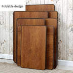 Japanese-Style Square Folding Tea Coffee Table, Low Table, Dining Table - Image 6