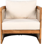 Christopher Knight Home Nesbit 4 Pieces Conversation Set, Acacia Wood Chat Set - Image 12