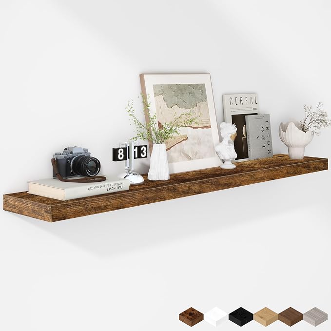 Fun Memories 55 Inch Floating Shelves by FunMemories
