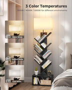 Evermagin 6 Tier Tree Bookshelf - Image 4
