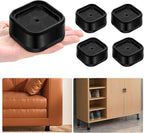 shouwuhho 4 Pack Furniture Risers Adjustable Bed Risers Heavy Duty Lifts Height - Image 8