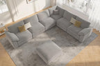 EASE MOOSE Oversized Sectional Modular Sofa, Large Sectional Couch Wide Deep - Image 3