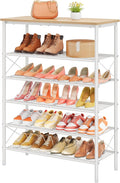 Tajsoon 6 Tier Shoe Rack Organizer by Tajsoon