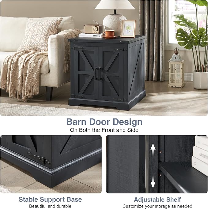 Barnyatoh Farmhouse End Table - Image 3
