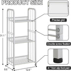 Bookshelf Storage Shelf Small Bookcase Freestanding Storage Stand - Image 3