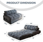 MAXYOYO Folding Sofa Bed, Convertible Sleeper Chair - Image 2