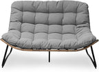 Crestlive Products Outdoor Loveseat 2PCS, Patio Conversation Set, All-Weather - Image 8