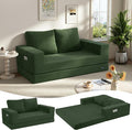 COMAX Convertible Sofa Bed Queen, Folding Fold Out Couch Bed, Floor Futon Couch by COMAX