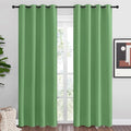 NICETOWN Froest Green Blackout Curtains 86 inches Length by NICETOWN