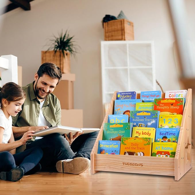 Montessori Bookshelf, Toddler Bookshelf - Image 4