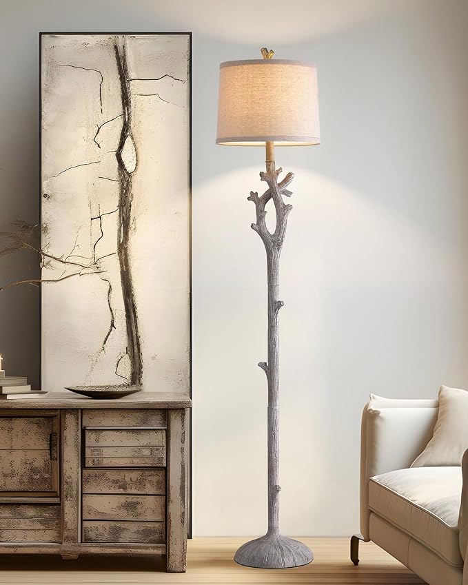 OYEARS Retro Farmhouse Floor Lamp - Image 3