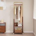 Taitiy Clothes Rack Solid Wood Coat Rack, by Taitiy