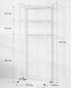 Kitsure Over Toilet Storage Rack - Image 3