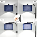 Nintiue Upgraded Modern Arc Dimmable Tall Standing Floor Lamp - Image 3