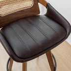 Set of 4 Bar Stools Counter Height - Image 7