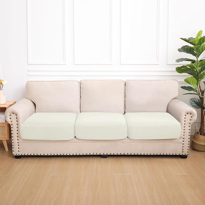 Waterproof Couch Cushion Covers, Stretch Sofa Seat Slipcovers | Stretch Fabric - Image 7