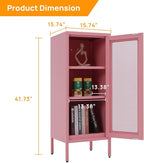 Slim Metal Storage Cabinet - Image 3