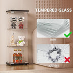 FANYUSHOW 3-Shelf Glass Display Cabinet - Image 6