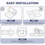 Wicker Chair Cushions of 3 Pieces, Waterproof Cushions - Image 7