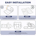 Wicker Chair Cushions of 3 Pieces, Waterproof Cushions - Image 7