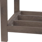 Hillsdale Furniture Amelia Vanity Stool, Antique Gray - Image 10