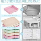 Rolling Storage Cart, Rainbow Cart - Image 9