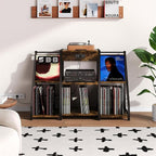 HavenlyYouth Record Player Stand, Record Player Table - Image 2