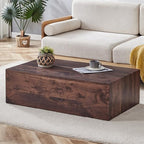 Coffee Table for Living Room Table, Modern Wood Coffee Table, Center Table - Image 3