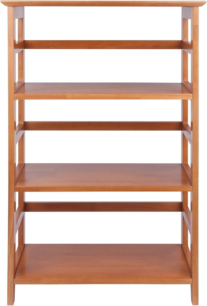 Winsome Studio 3-Tier Bookshelf, Classic Display Bookcase, Functional & Stylish - Image 5