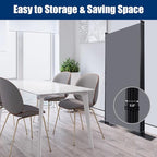 Room Divider 6FT Portable Room Dividers and Folding Privacy Screens, 4 Panel - Image 4