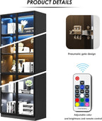 Wildhome Wooden Display Storage Cabinet - Image 4