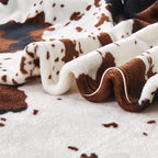 Soft Cow Print Blanket, Ultra Cozy Cow Throw Blanket - Image 3