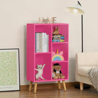 LEYAOYAO 5 Cube Bookshelf, 3-Tier Bookcase - Image 2