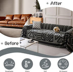 VClife Boho Couch Cover, Non Slip Chenille Furniture Protector - Image 6