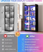 Dystler 65" Display Cabinet - Image 4