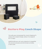 Elftopia Modular Kids Sofa, Toddler Couch Foam Armchair - Image 7