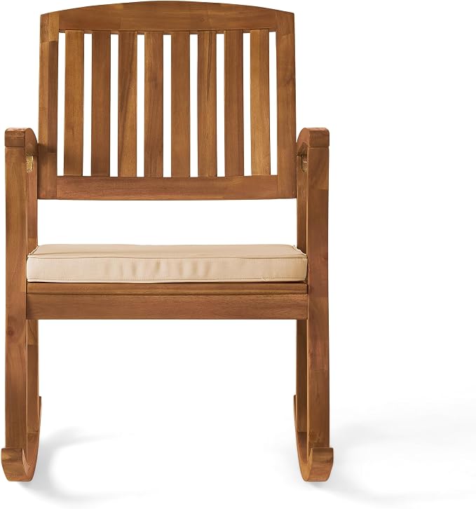 Christopher Knight Home Selma Acacia Rocking Chair - Image 5