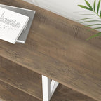 LVB Farmhouse Entryway Table, Industrial Wood Sofa Table - Image 4