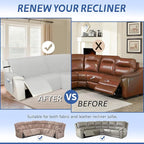 Arfntevss Recliner Sectional Couch Covers 1OO% Waterproof L Shape Sofa Cover - Image 6