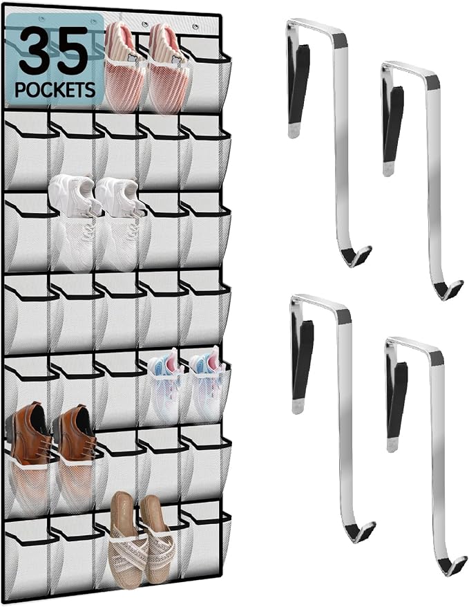 Kotkn 35 Compartment Over The Door Storage by Unknown