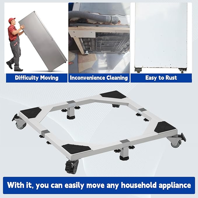 Heavy Duty All Steel Fridge Stand - Image 3