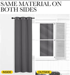 NICETOWN Thermal Insulated Grommet Blackout Curtains - Image 6
