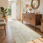 2x6 Ft Washable Runner Rug, Non-Slip Low Pile Hallway Kitchen Area Rug by Cuzwlovita