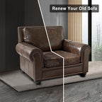 ANARACHON Leather Look Couch Cushion Covers Sofa Seat Slipcovers Sets Couches - Image 7