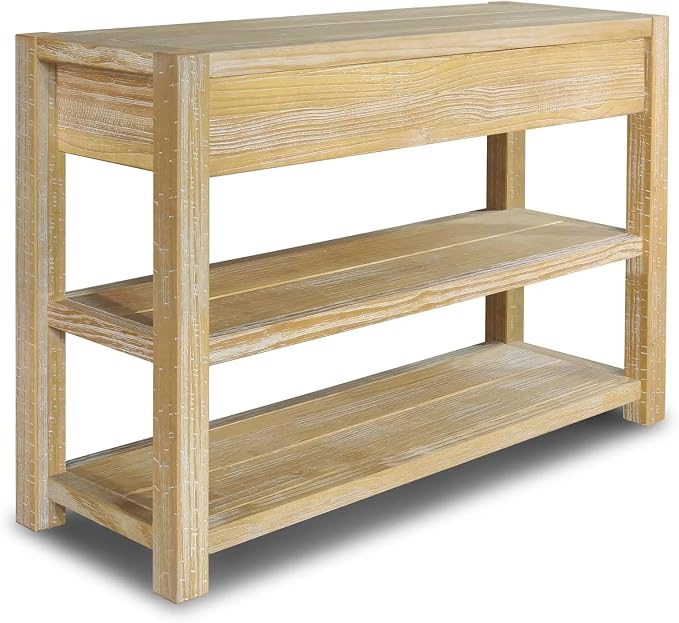 Grain Wood Furniture Montauk Console Table, Solid Wood - Image 7