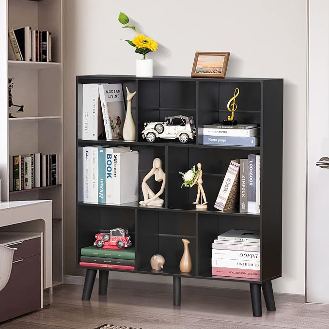 YAHARBO 8 Cube Bookshelf, 3 Tier Bookcase - Image 7
