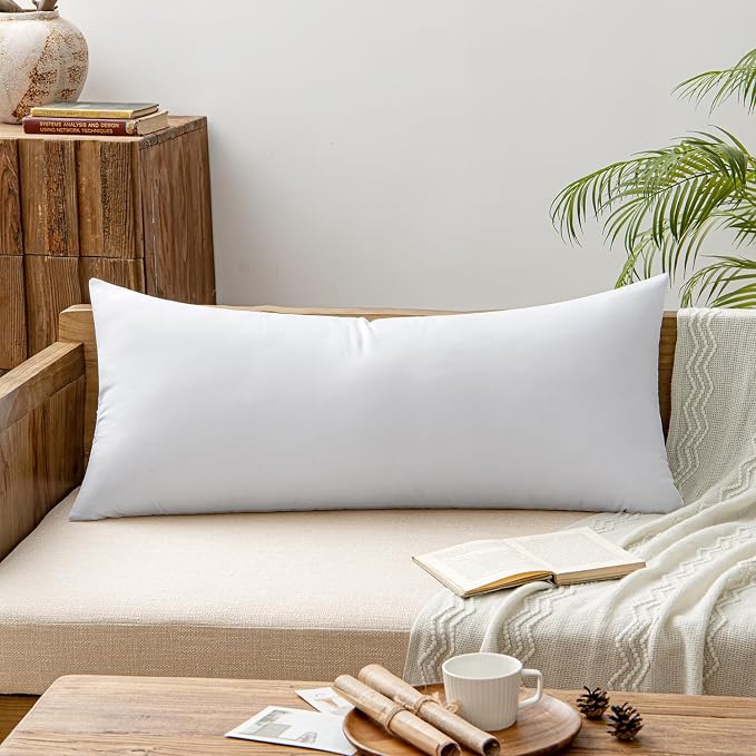 MIULEE 12x24 Pillow Insert, Premium Throw Pillow - Image 8