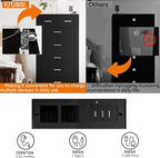 FJTJBSI 47.3" Tall Dresser for Bedroom Chests of Drawers - Image 4