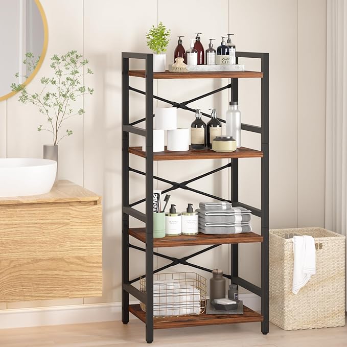 Yoobure 4 Tier Bookshelf - Image 8